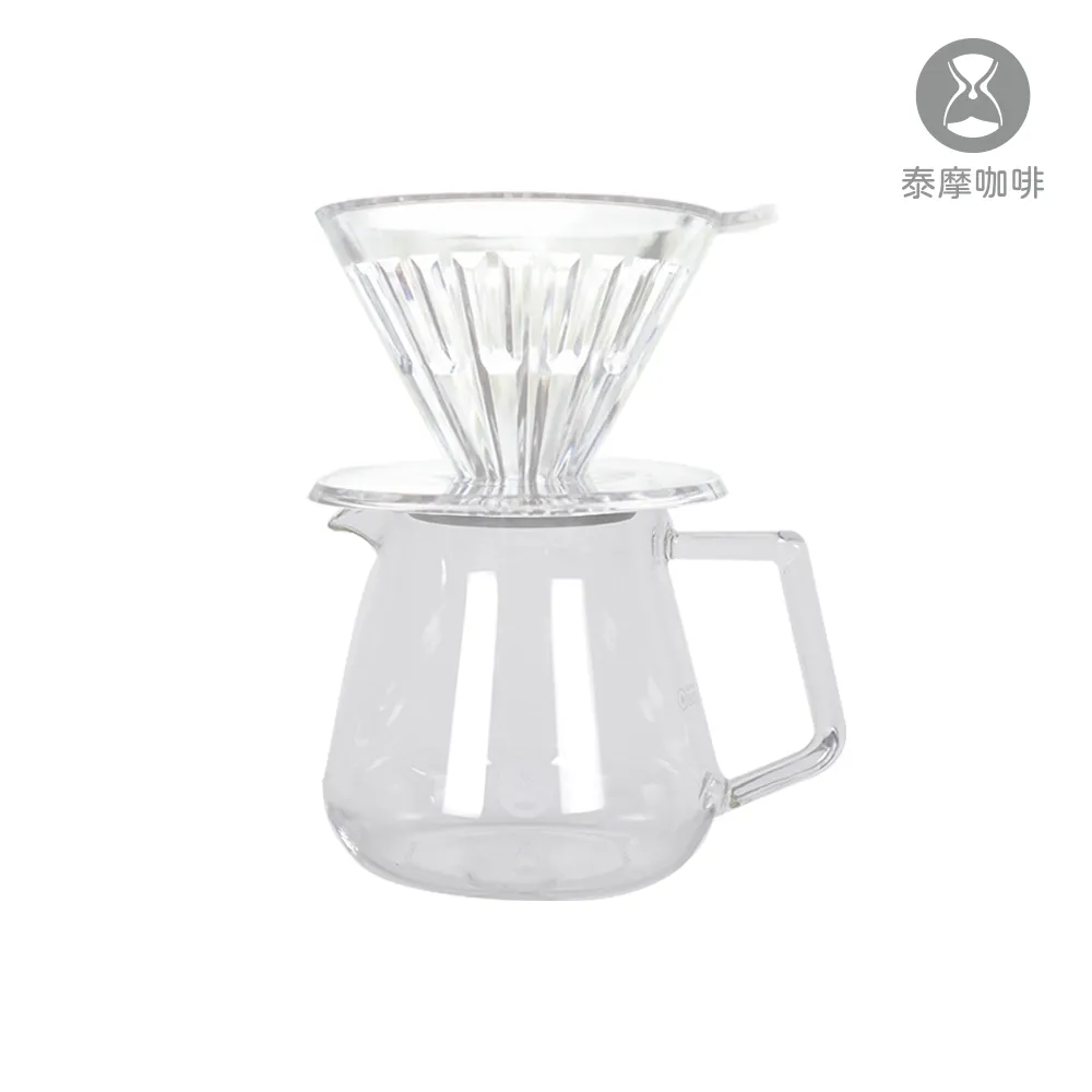 【TIMEMORE 泰摩】冰瞳濾杯咖啡壺組 PCTG冰瞳01濾杯＋360ml咖啡分享壺 黛黑 歷史價格詳細信息