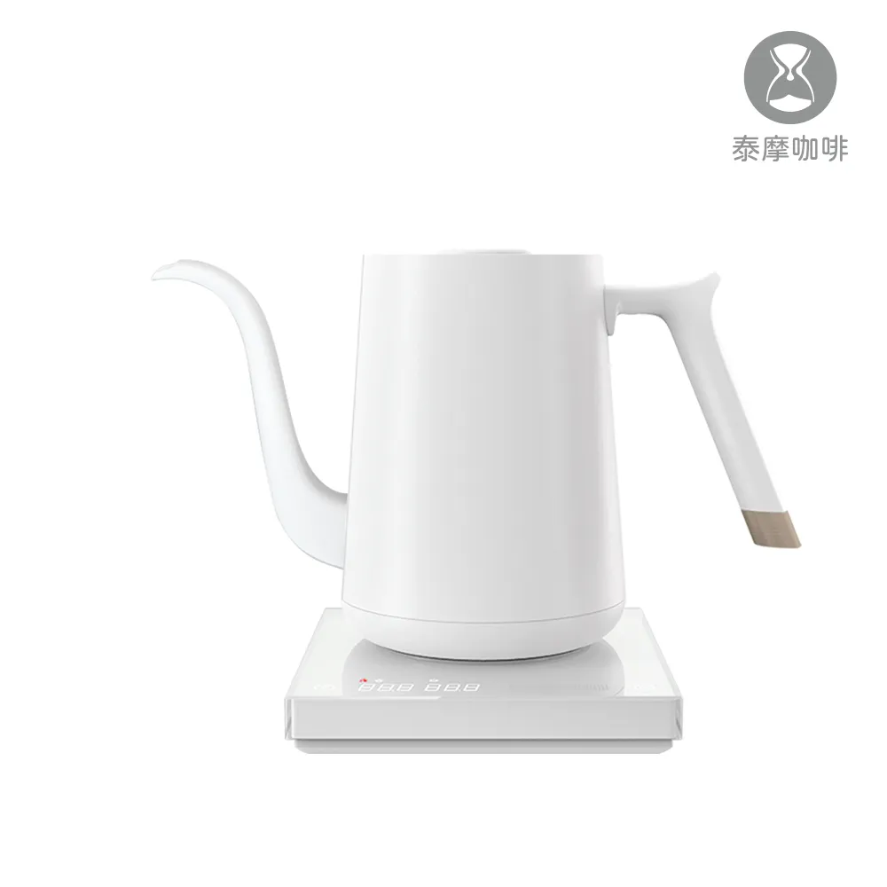【TIMEMORE 泰摩】魚SMART溫控咖啡手沖壺 600ml 細嘴 白色(專業咖啡手沖壺 垂直水流沖煮穩定) 歷史價格詳細信息