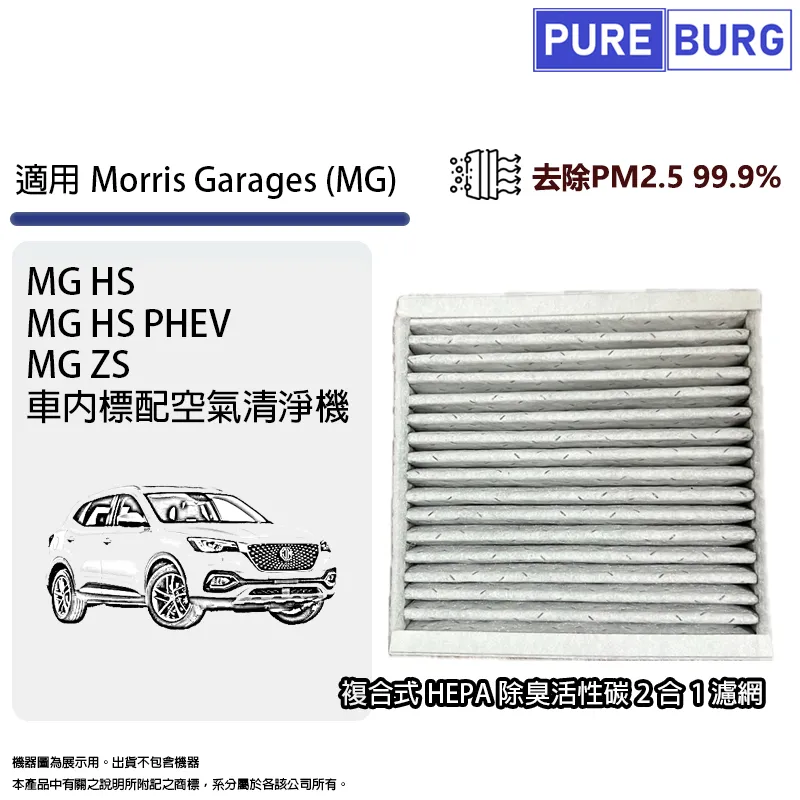 適用MG HS / HS PHEV / ZS空調冷氣車內標配空氣淨機替換用複合式HEPA除臭活性碳2合1濾網濾芯 價格比較,價格查詢,歷史價格詳細信息
