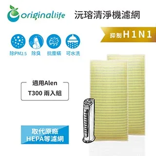 適用Alen：T100 【Original Life】長效可水洗 超淨化空氣清淨機濾網 取代HEPA濾網 歷史價格詳細信息