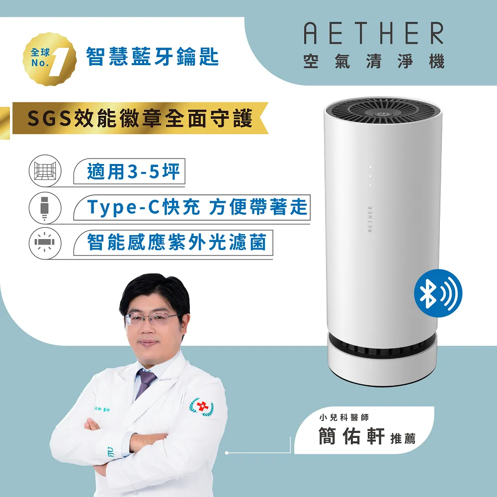 【AETHER】STM-1 攜帶型空氣清淨機｜消光黑 歷史價格詳細信息