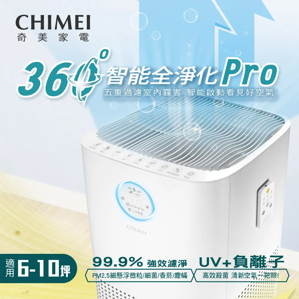 CHIMEI奇美 360度全淨化智能空氣清淨機 (AP-05SRC1) 歷史價格詳細信息