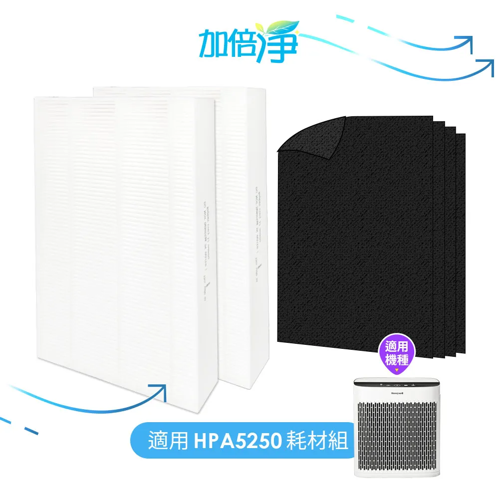 加倍淨 適用Honeywell 智慧淨化抗敏空氣清淨機HPA-720WTW HEPA濾心(同HRF-Q720) 歷史價格詳細信息