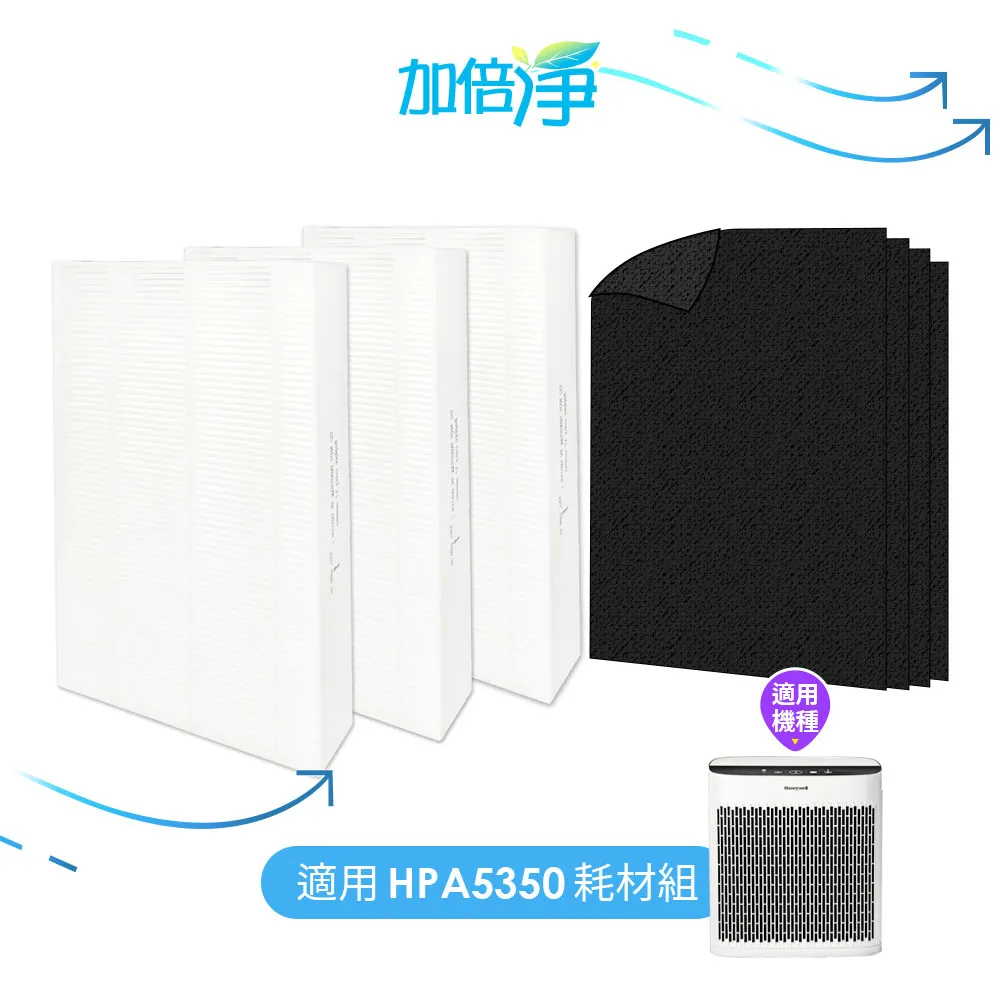 加倍淨 適用Honeywell 智慧淨化抗敏空氣清淨機HPA-720WTW HEPA濾心(同HRF-Q720) 歷史價格詳細信息
