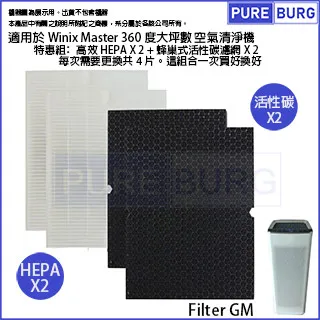 【現貨】Winix ZERO Plus 空氣清淨機 濾網 清潔網 HEPA&活性碳 歷史價格詳細信息