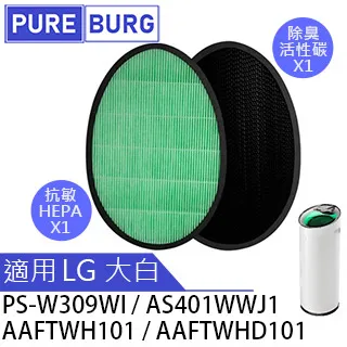 AS401WWK1 HEPA濾網 台灣現貨LG大白空氣清淨機濾芯副廠 適用 原裝進口空氣清淨機(驅蚊Wi-Fi版) 歷史價格詳細信息
