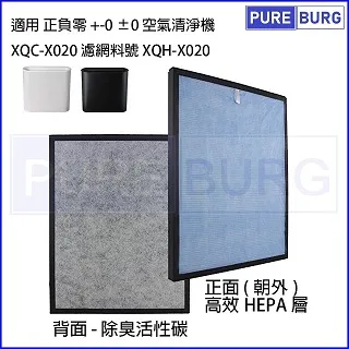 適用±0正負零： XQH-X020【Original Life 沅瑢】長效可水洗 超淨化空氣清淨機濾網 歷史價格詳細信息