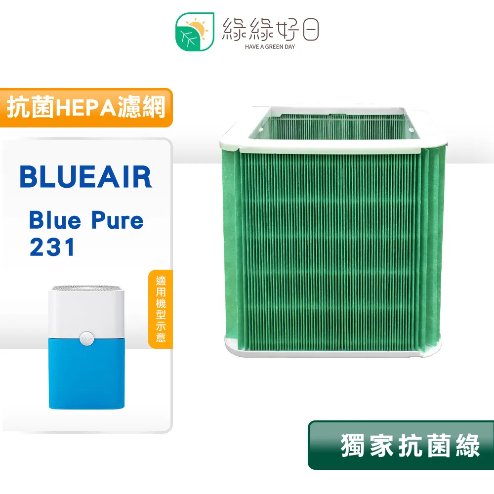 Blueair BLUE PURE 231主濾網 微粒+活性碳片｜官方旗艦店 歷史價格詳細信息