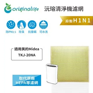 適用：美的Midea KJ20FE-NH3/NH5/KJ210G-C42等【Original Life】沅瑢長效可水洗 歷史價格詳細信息