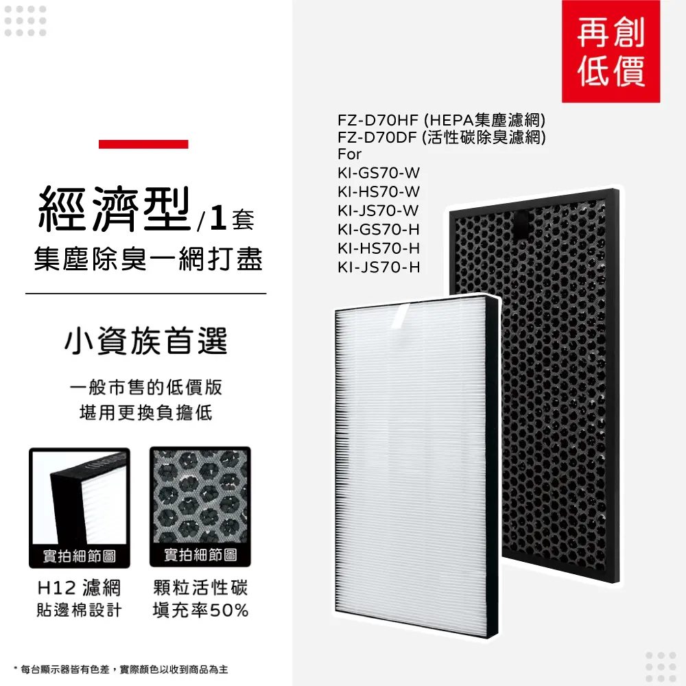 蟎著媽 濾網(適用 夏普 SHARP FU-D80T-W FU-JS80T-W FZ-D80DFE FZ-D80HFE 空氣清淨機) 歷史價格詳細信息