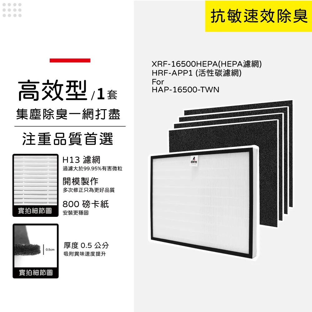 蟎著媽 濾網(適用 Honeywell HAP-801APTW HAP-802WTW 空氣清淨機) 歷史價格詳細信息