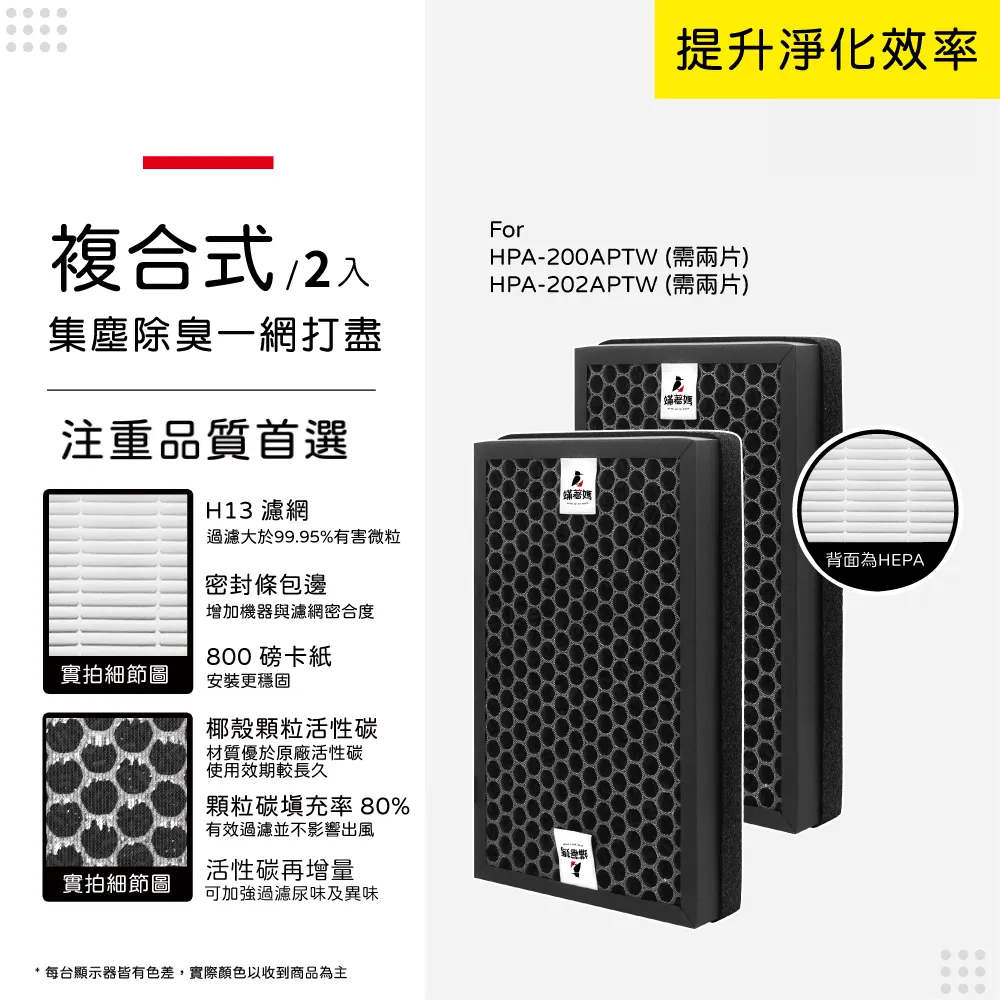 蟎著媽 濾網2套優惠組(適用 夏普 SHARP FU-D80T-W FU-JS80T-W FZ-D80DFE FZ-D80HFE 空氣清淨機) 歷史價格詳細信息