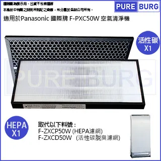 適用：Panasonic PXC50C/VXD50C【Original Life】沅瑢長效可水洗 空氣清淨機濾網 歷史價格詳細信息