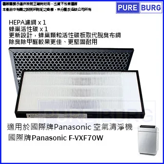 【適用PANASONIC國際牌】HEPA濾網+活性碳濾心F-PXM35W PXF35W VXF35W 歷史價格詳細信息