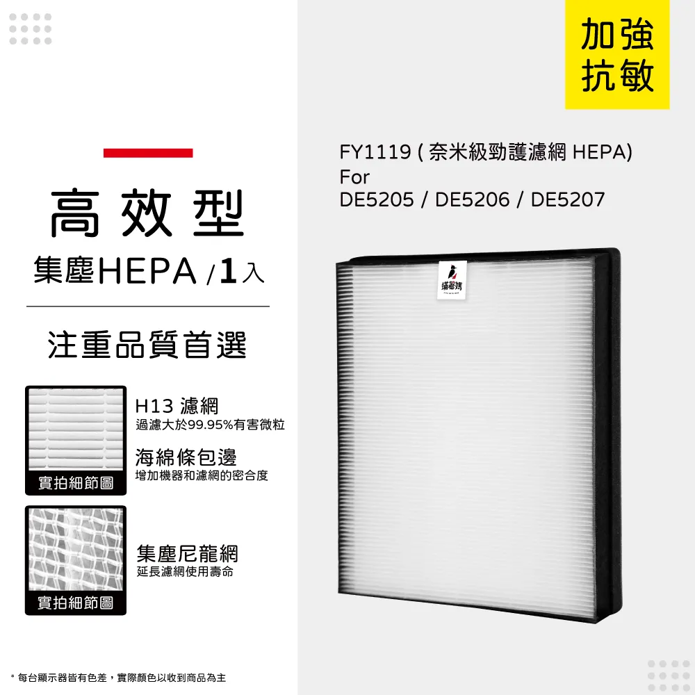【適用Philip飛利浦】DE5205 DE5206 DE5207空氣清淨除濕機HEPA替換濾網濾心 歷史價格詳細信息