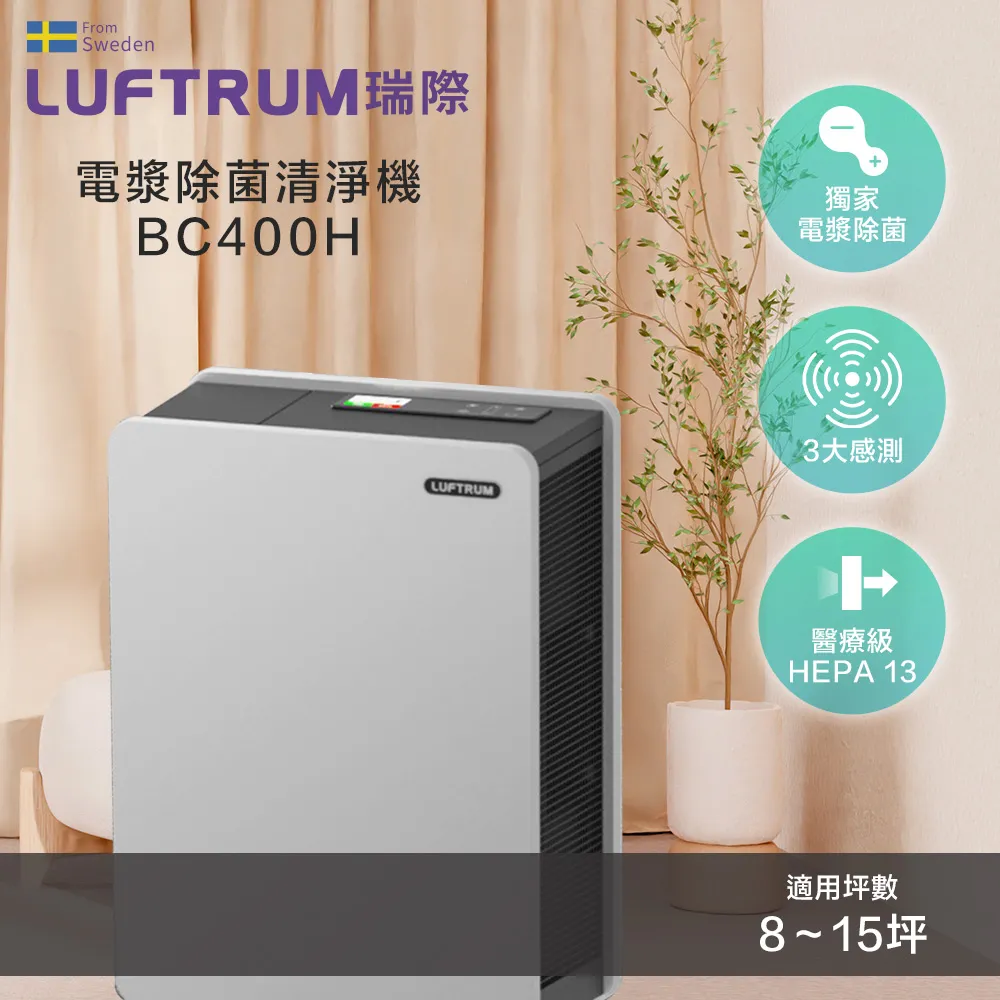 LUFTRUM瑞際 電漿除菌空氣清淨機BC600濾網 (2片/組)(居家防疫款) 歷史價格詳細信息