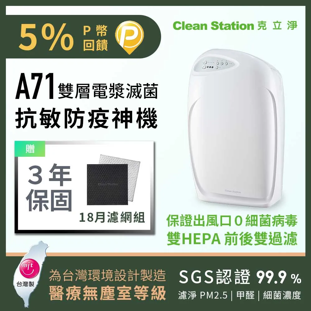 淨+ 克立淨 A71適用 全套濾網組 歷史價格詳細信息