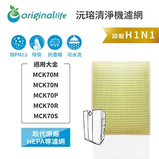 【綠能環控清淨網】超淨化空氣清淨機濾網 適用大金：ACK70/MCK70ACK55/MCK5★長效可水洗★ 歷史價格詳細信息