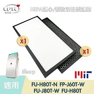 HEPA濾心 適用 Sharp 夏普 濾網 FU-D80T FU-D80T-W FU-JS80T FU-JS80T-W 歷史價格詳細信息