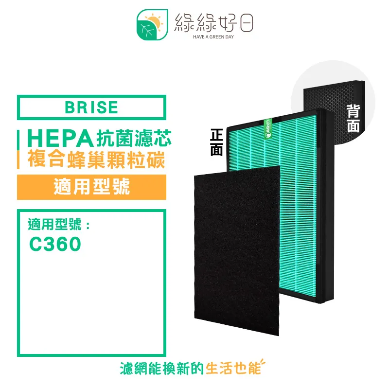 BRISE C360 專用 Breathe Odors (一盒一片裝) 歷史價格詳細信息