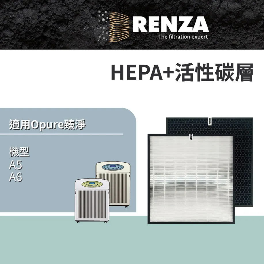 RENZA 適用 Opure 臻淨 A2 A3 A4 阿肥機 共三層 濾網 濾芯組 歷史價格詳細信息
