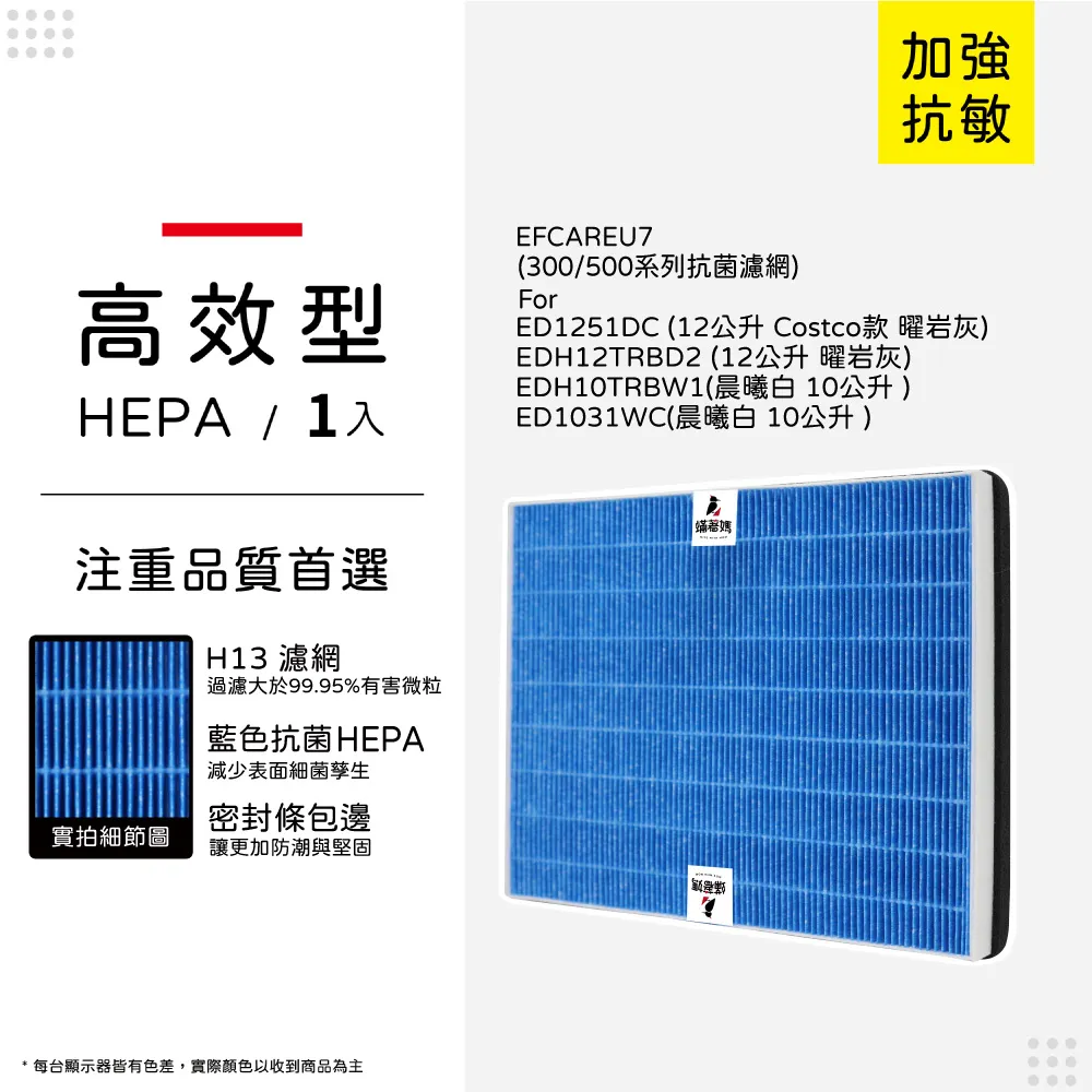 蟎著媽 濾網(Electrolux 伊萊克斯 Pure A9 高款 空氣清淨機 PA91-606GY PA91-606DG EP71-76WBA) 歷史價格詳細信息