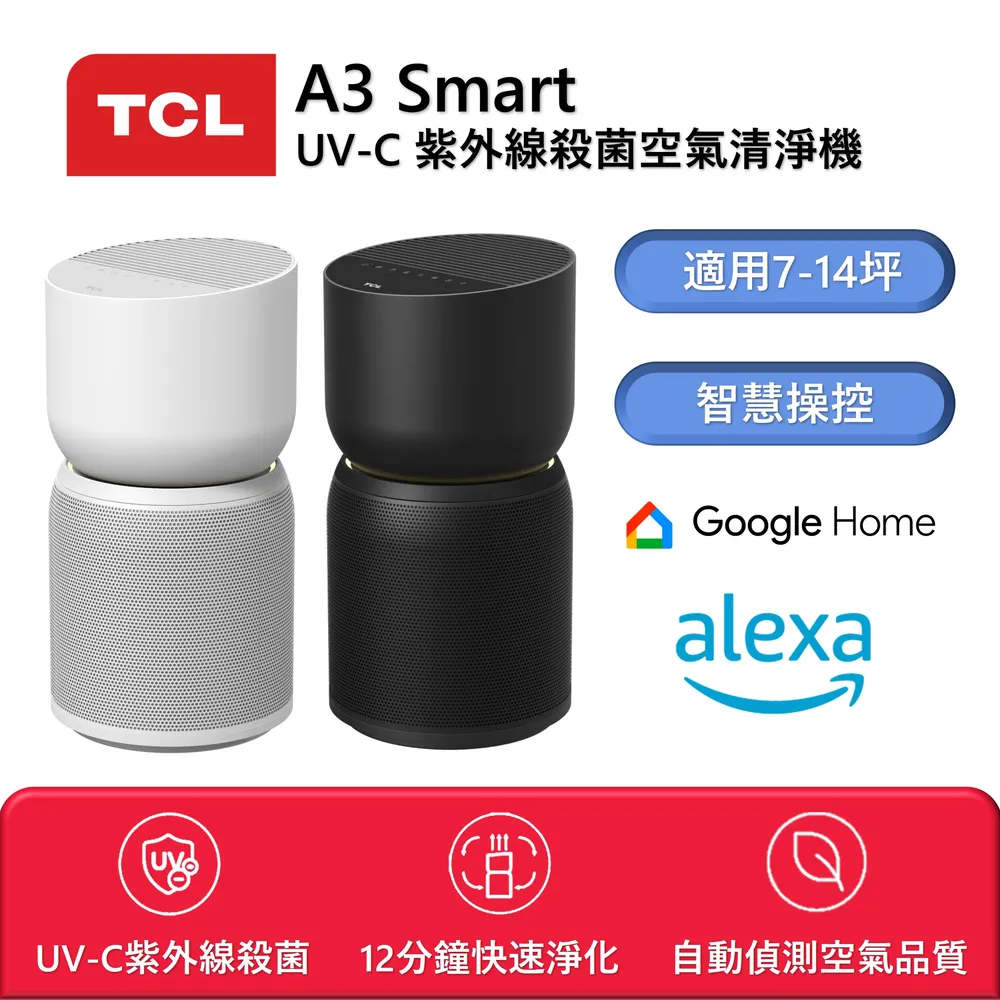 TCL breeva A2 WiFi H13 HEPA Air Purifier 歷史價格詳細信息
