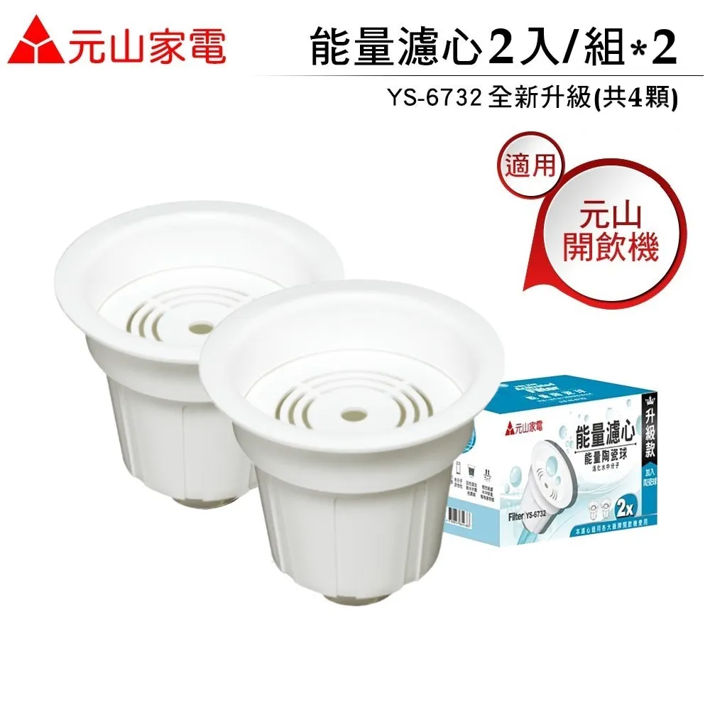 【元山】升級款 YS-673 顆粒活性碳能量濾心(1入/組*6) 共6入 歷史價格詳細信息