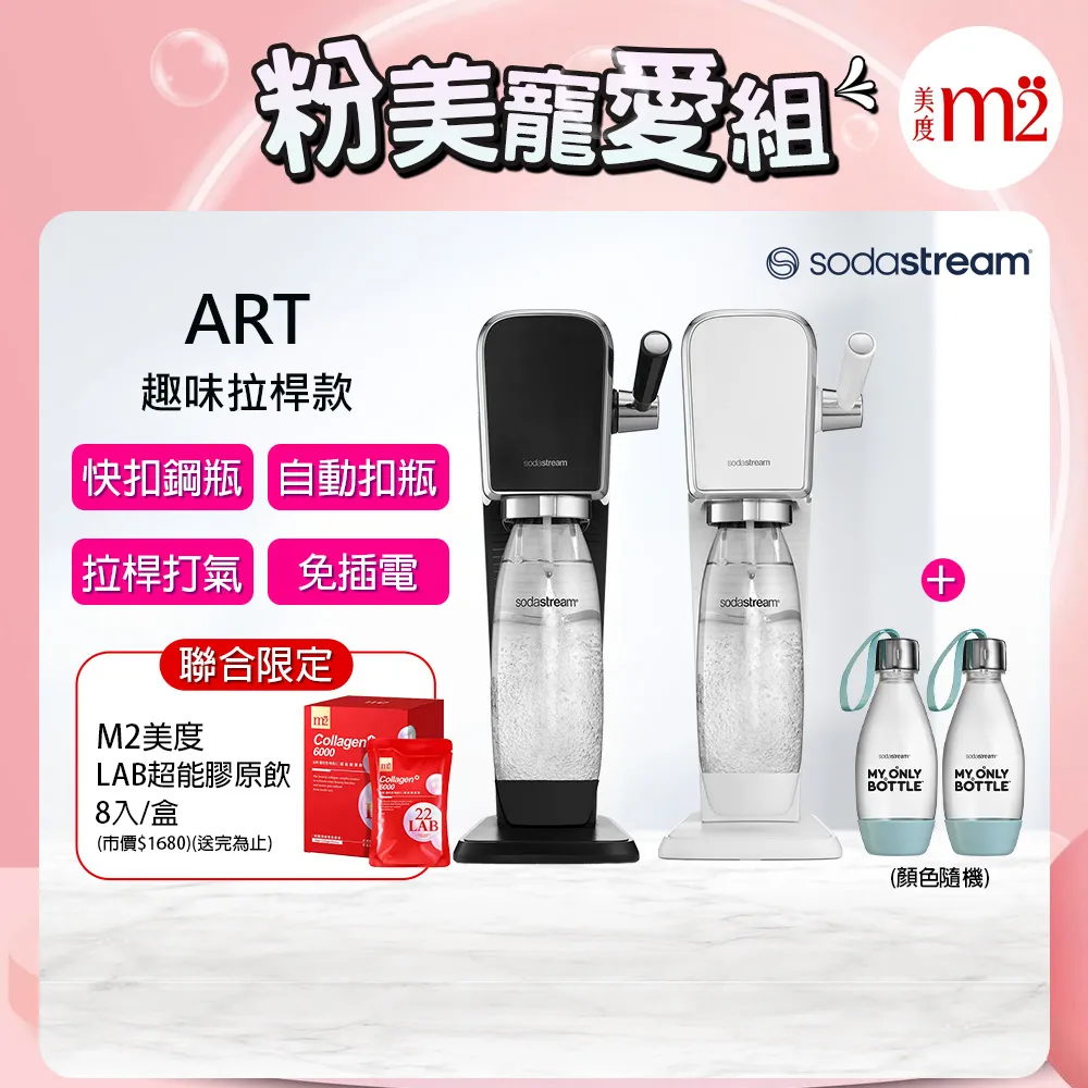 【SodaStream】 ART自動扣瓶氣泡水機【黑｜白｜恆隆行授權經銷】 歷史價格詳細信息