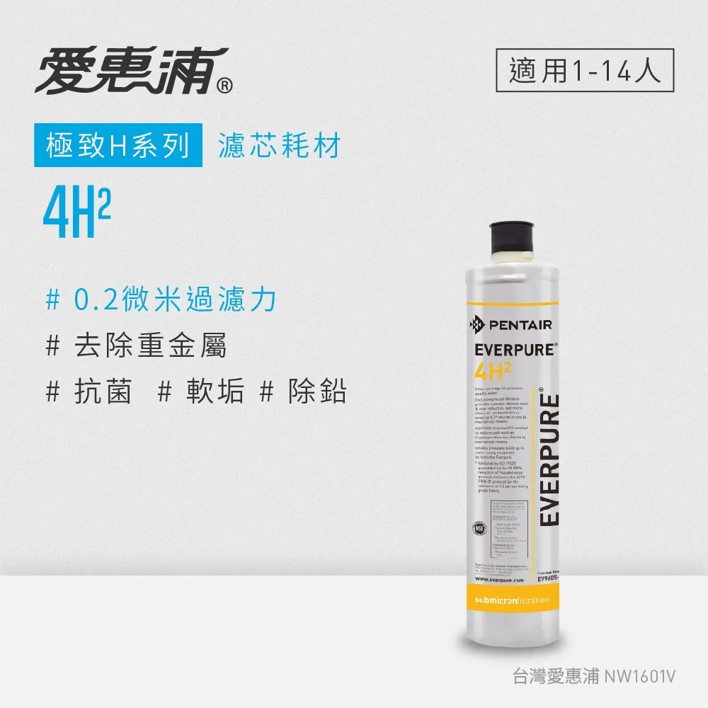 【EVERPURE 愛惠浦】4H2活性碳濾芯 可取代4KPLUS/BH2濾芯(DIY更換) 歷史價格詳細信息