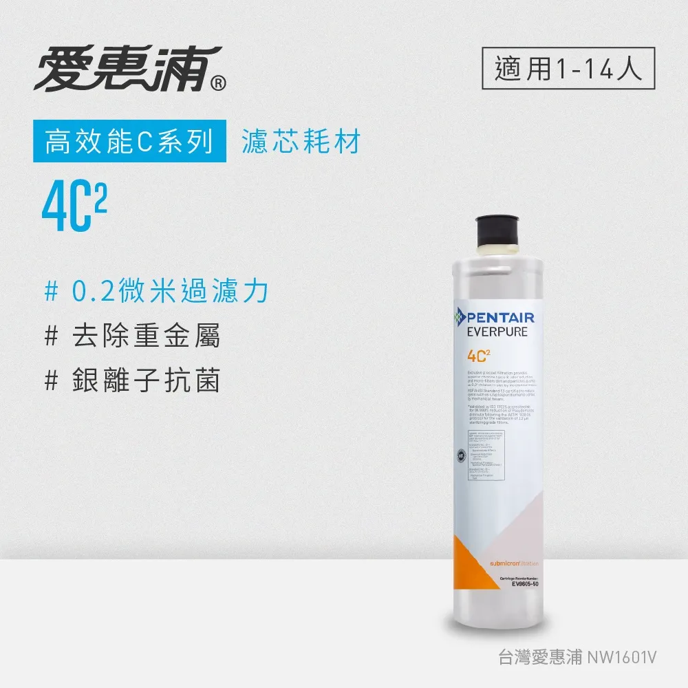 EVERPURE 4C2 活性碳 濾心 平行輸入 (DIY更換) 歷史價格詳細信息