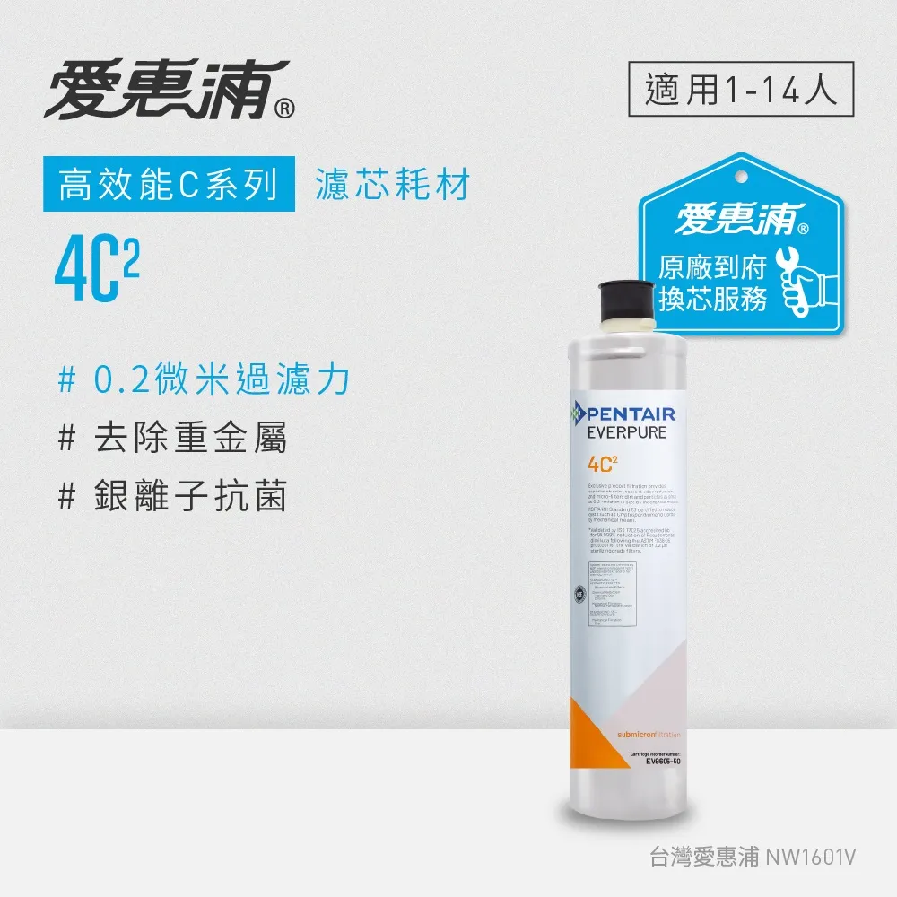 EVERPURE 4C2 活性碳 濾心 平行輸入 (DIY更換) 歷史價格詳細信息