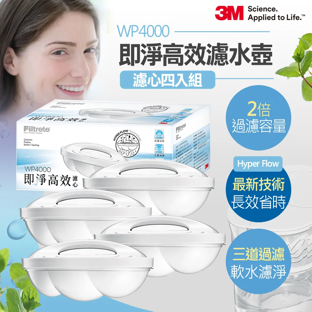 3M 即淨高效濾水壺濾心-二入 WP4000 歷史價格詳細信息