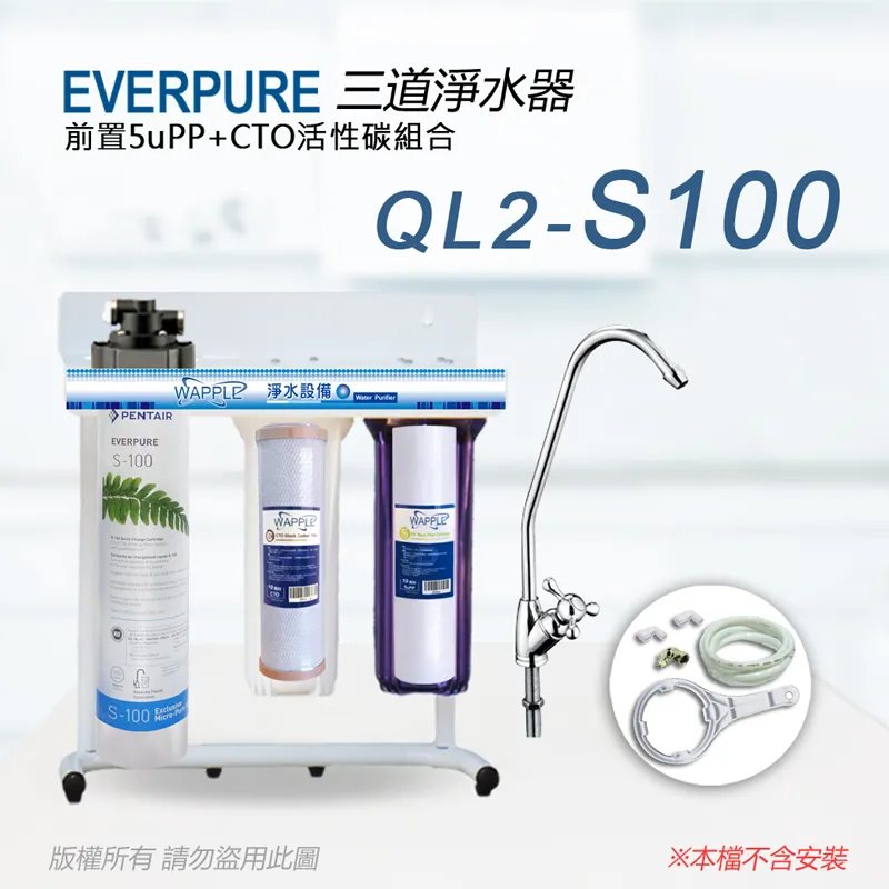 【Everpure】美國原廠 QL2-S100單道淨水器(自助型-含全套配件) 歷史價格詳細信息