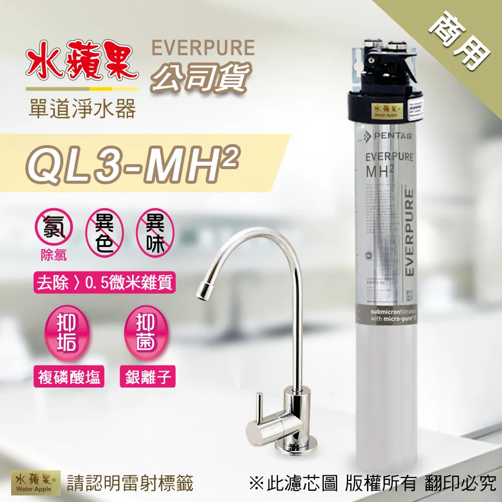 Everpure MH2生飲淨水器   . +卡式DIY快速更換濾心 貨號 602571   Seven star淨水網 歷史價格詳細信息