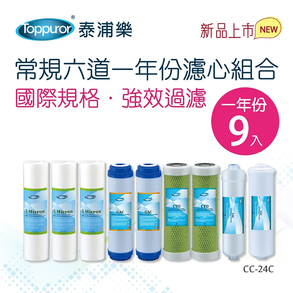 【Toppuror 泰浦樂】常規三胞胎三道淨水器_TPR-FT02A 歷史價格詳細信息