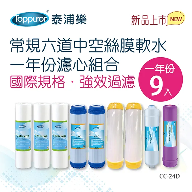 【Toppuror 泰浦樂】常規三胞胎三道淨水器_TPR-FT02A 歷史價格詳細信息