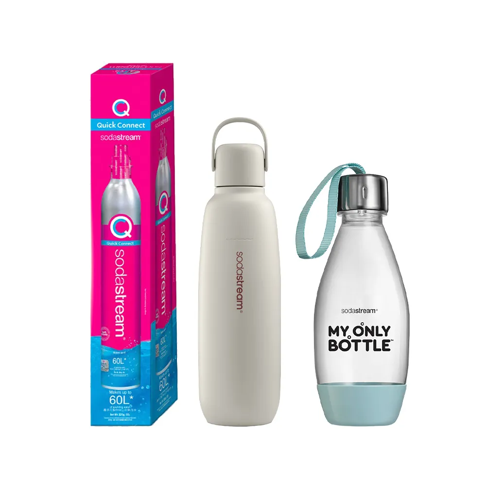 【Sodastream-全新鋼瓶】CO2全新旋轉鋼瓶425g-5入組(僅適用旋轉機種) 歷史價格詳細信息