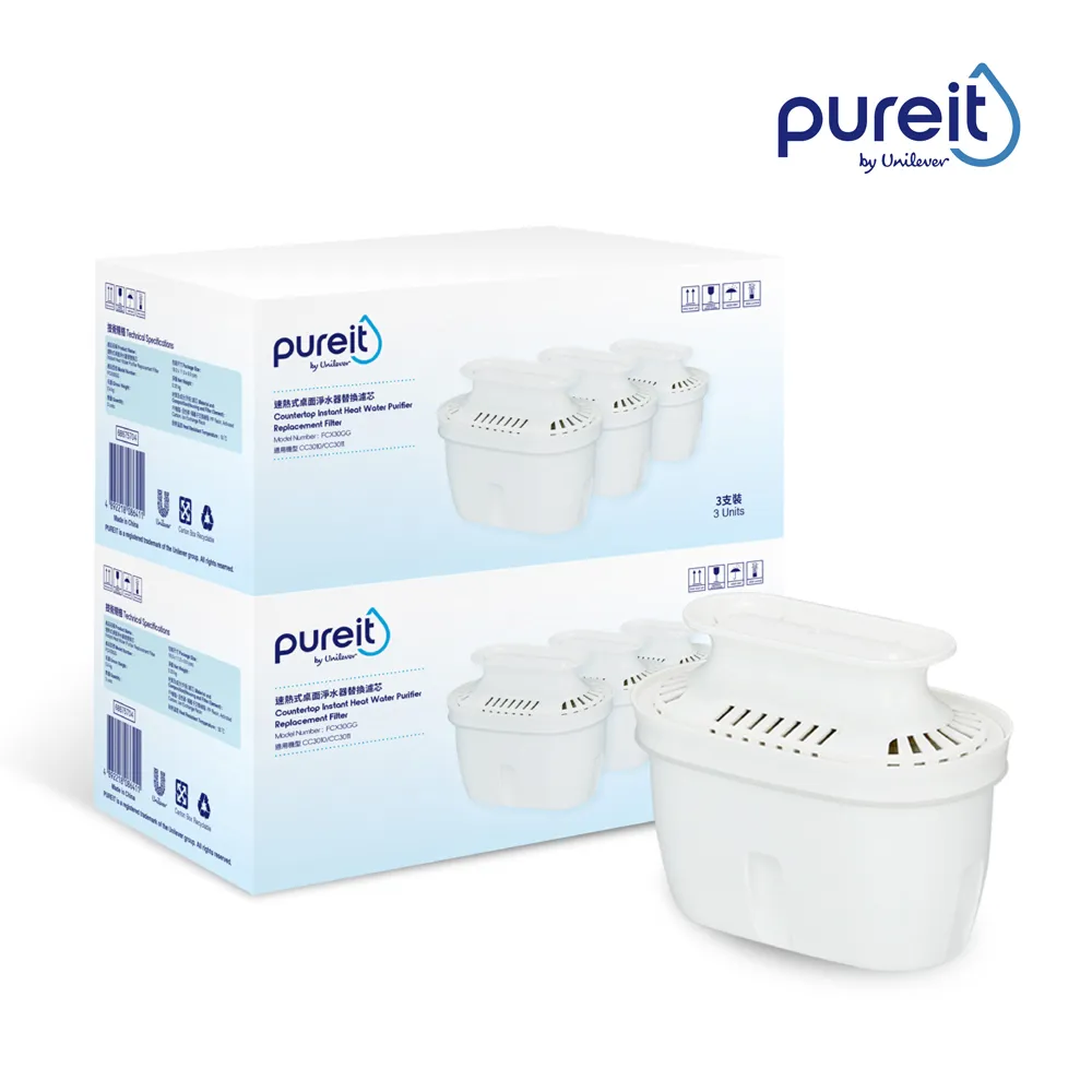【Unilever 聯合利華】Pureit 瞬熱濾淨飲水機CC3010濾芯6入組(FCX30CG) 歷史價格詳細信息