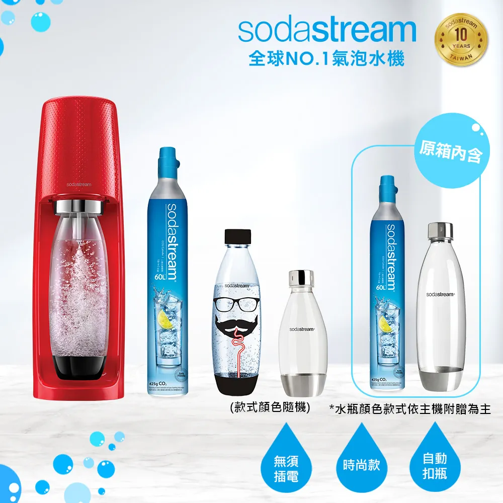 Sodastream SPIRIT氣泡水機(紅) 歷史價格詳細信息