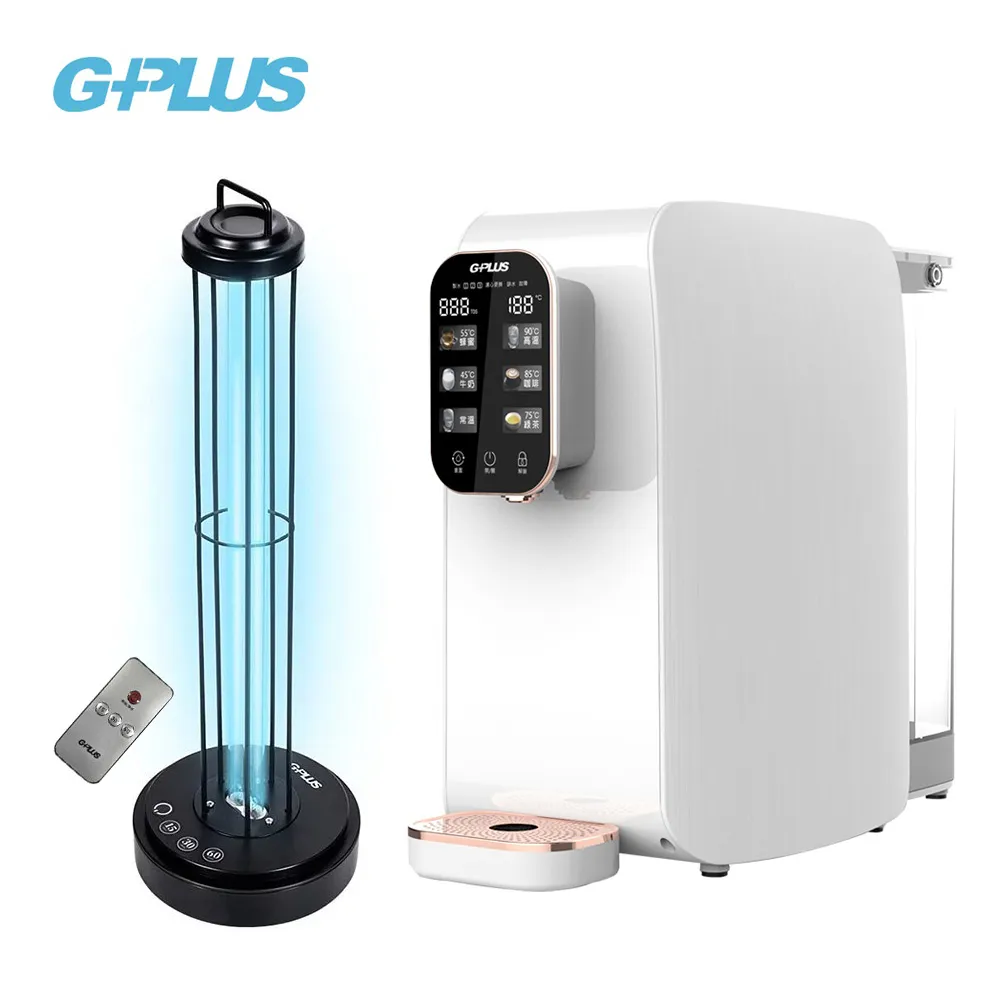 G-Plus 純喝水-RO瞬熱開飲機+G-Plus S016小淨輕便型吸塵器(粉)+6入濾網 歷史價格詳細信息