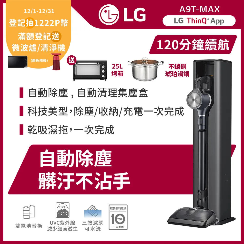 【LG 樂金】A9T拋棄式集塵袋5入組(A9T系列適用) 歷史價格詳細信息
