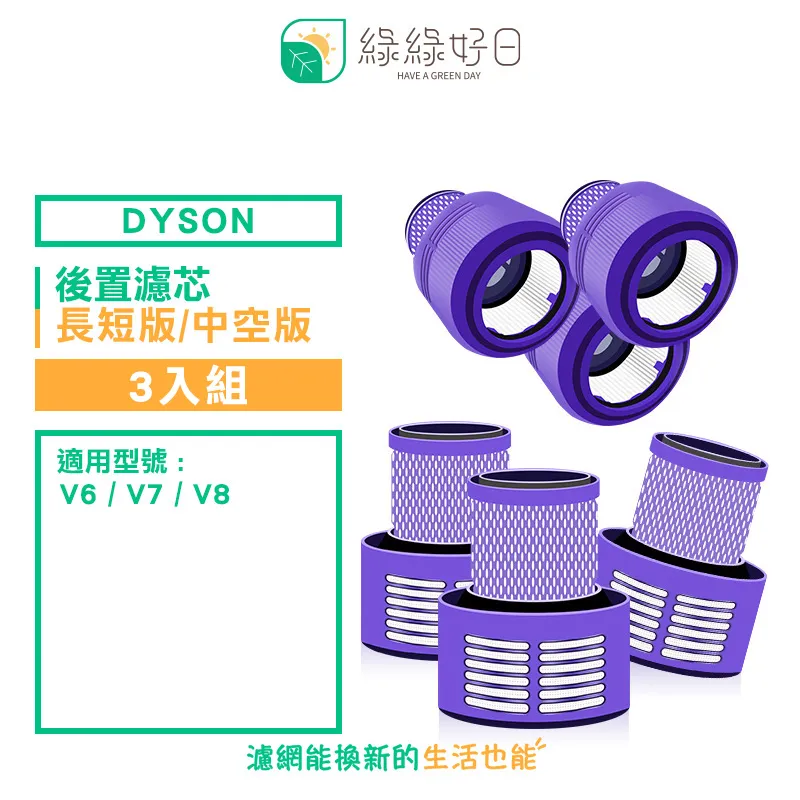 【綠綠好日】適用 Dyson 戴森 V15 SV22 後置濾網 手持吸塵器HEPA濾芯 歷史價格詳細信息