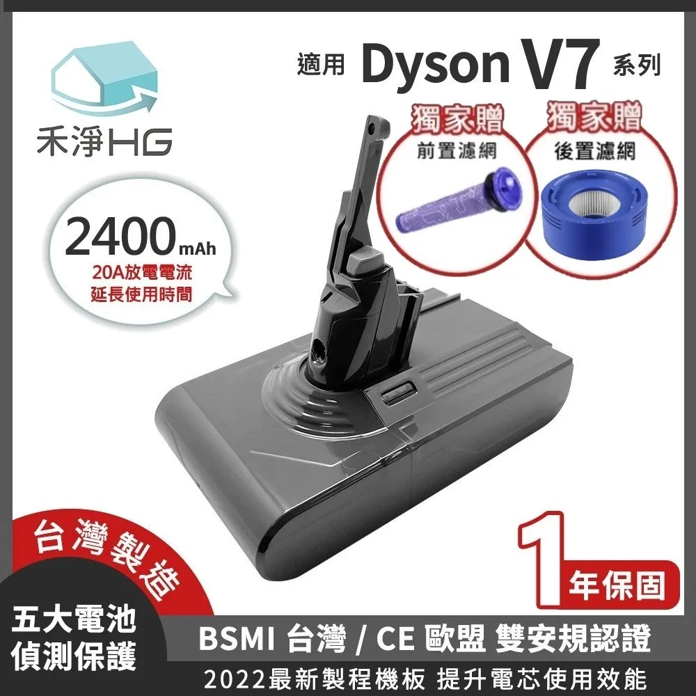 【禾淨家用HG】Dyson V7(SV11) 副廠吸塵器配件 前置濾網 (透明款 2入/組) 歷史價格詳細信息