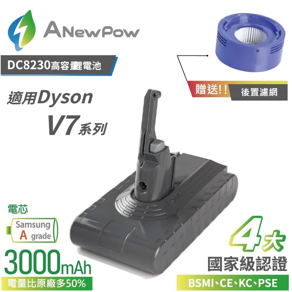ANewPow Dyson V6系列 副廠 鋰電池 DC6230 現貨 廠商直送 歷史價格詳細信息
