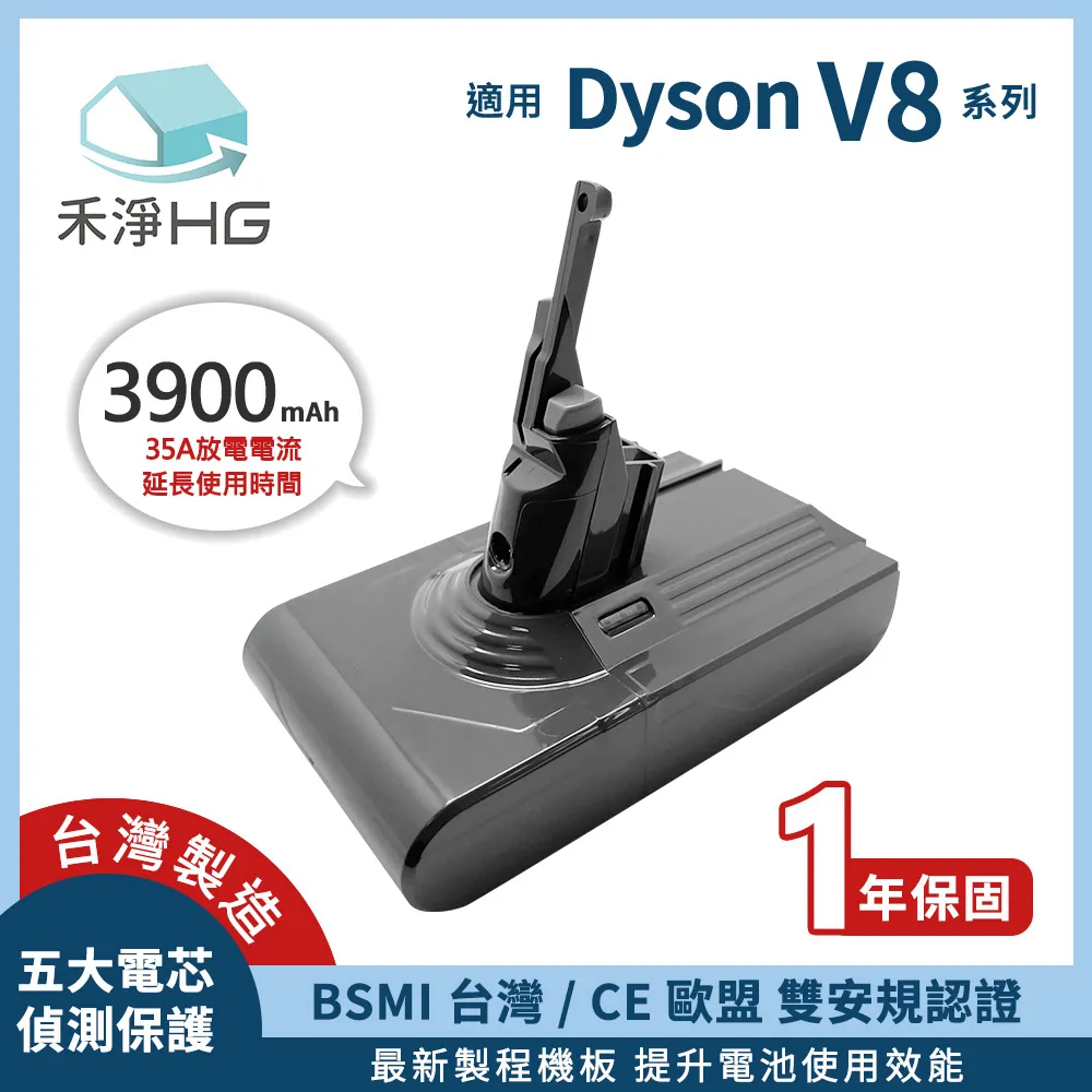 【禾淨家用HG】Dyson V8 DC8225 2400mAh 副廠吸塵器配件 鋰電池 歷史價格詳細信息