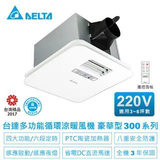 台達電子涼暖暖風機(經典型) 線控110V VHB37ACT2-B 歷史價格詳細信息