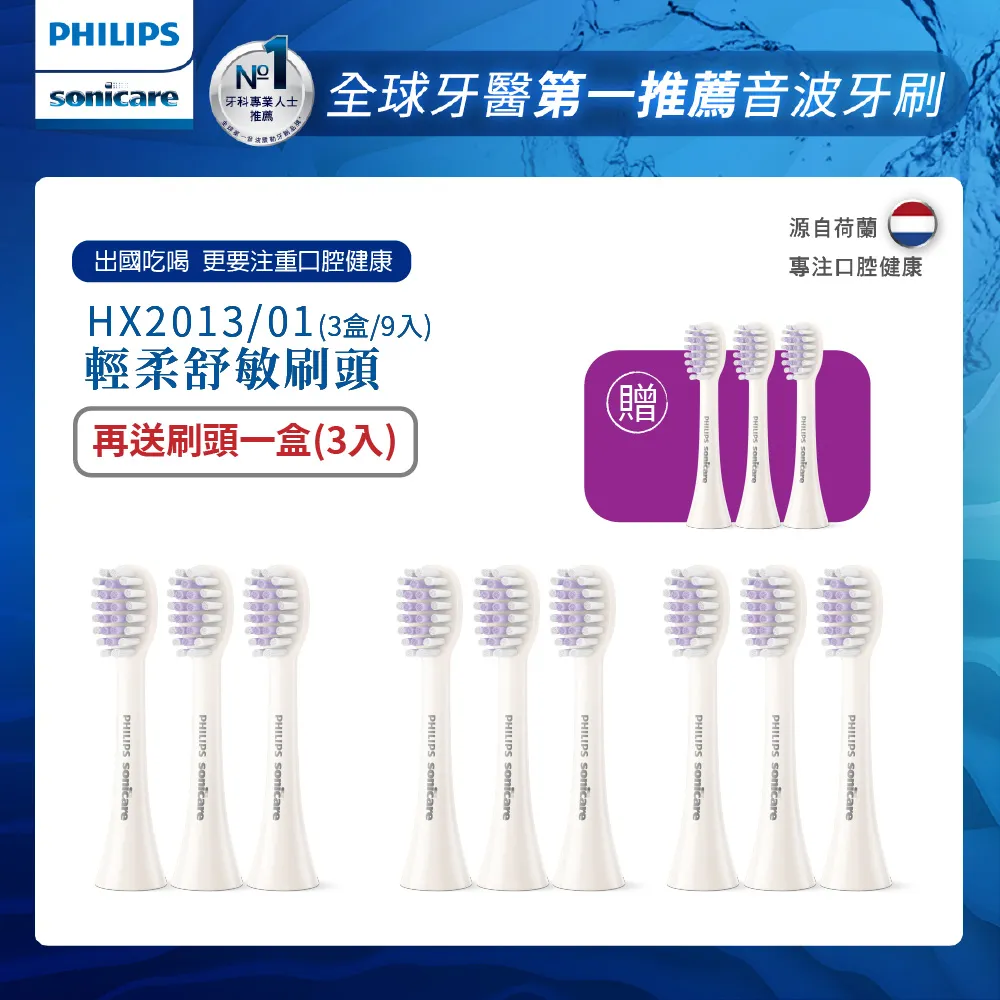 送專用刷頭3支【Philips 飛利浦】輕巧軟毛音波震動/電動牙刷-小羽刷 綠色/白色 (HX2421/02 HX2421/03) 歷史價格詳細信息