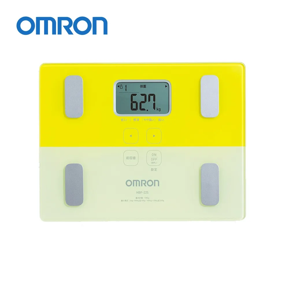 OMRON 歐姆龍 HBF-225 體重體脂計 黃色/粉色/藍色 (保固6個月) 【福利品】 歷史價格詳細信息