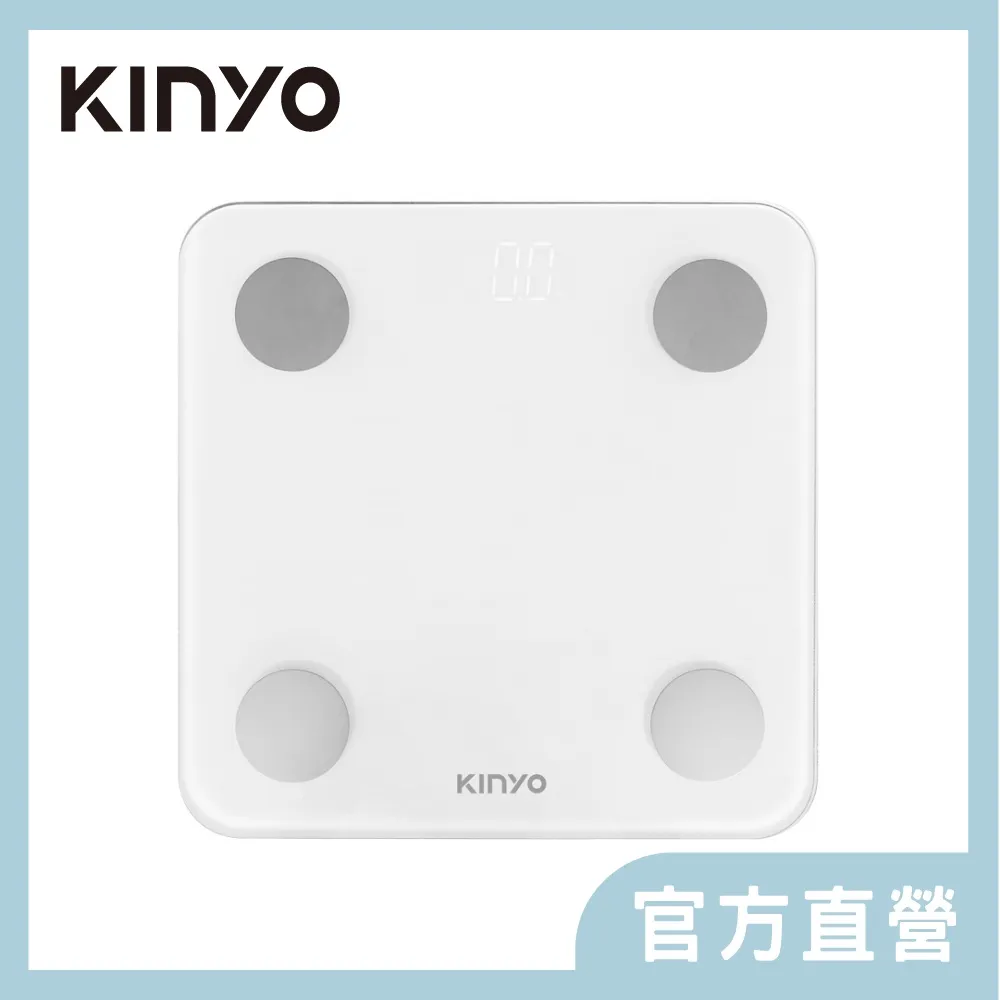 【KINYO】LED藍牙智能體重計 DS-6591 歷史價格詳細信息